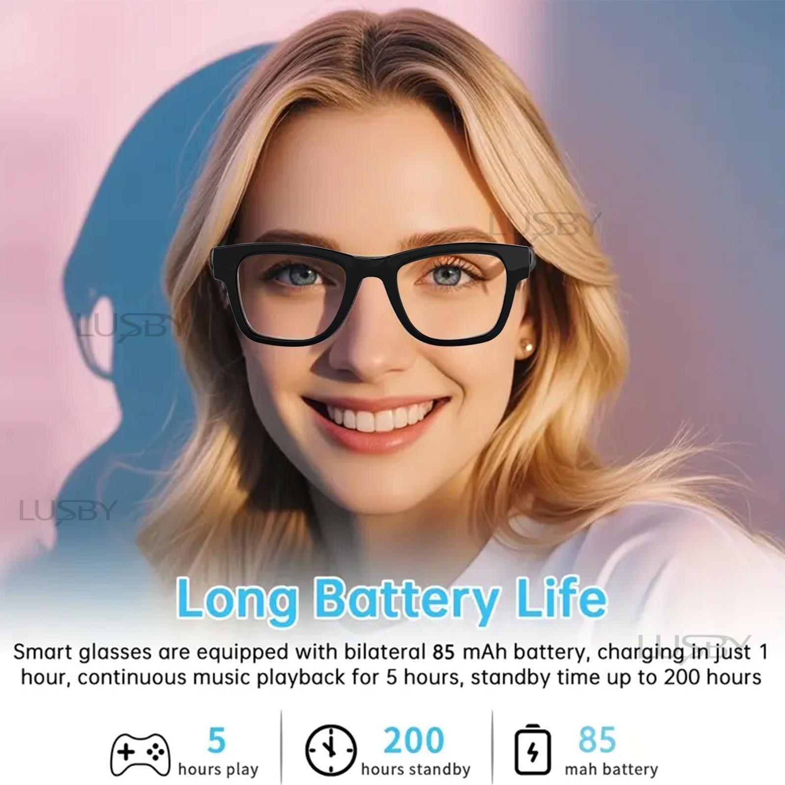 AI Interpretation Smart Glasses,160 Languages, Chat GPT,Audio Glasses for Men And Women,Microphone And Speaker, HD Voice Calls And HIFI Music Quality,Hands-Free Calling,Color Changing Lens, Suitable for  Riding,Driving,Travel,Easter gift