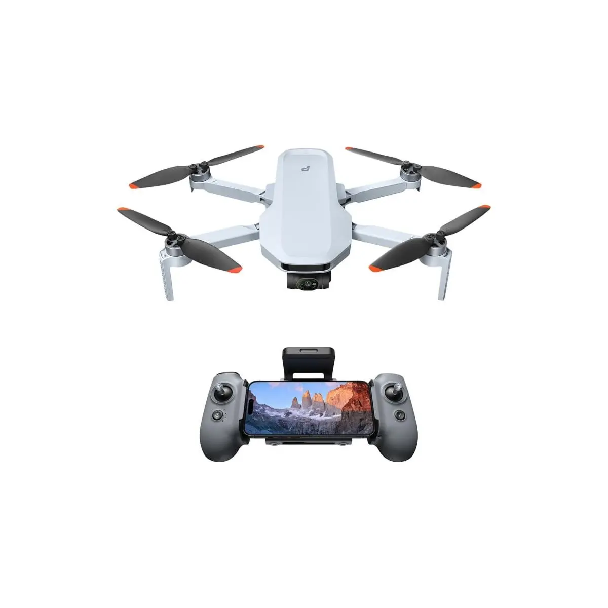 Potensic APM2530121 Atom 2 Standard Drone Kit with Camera, White