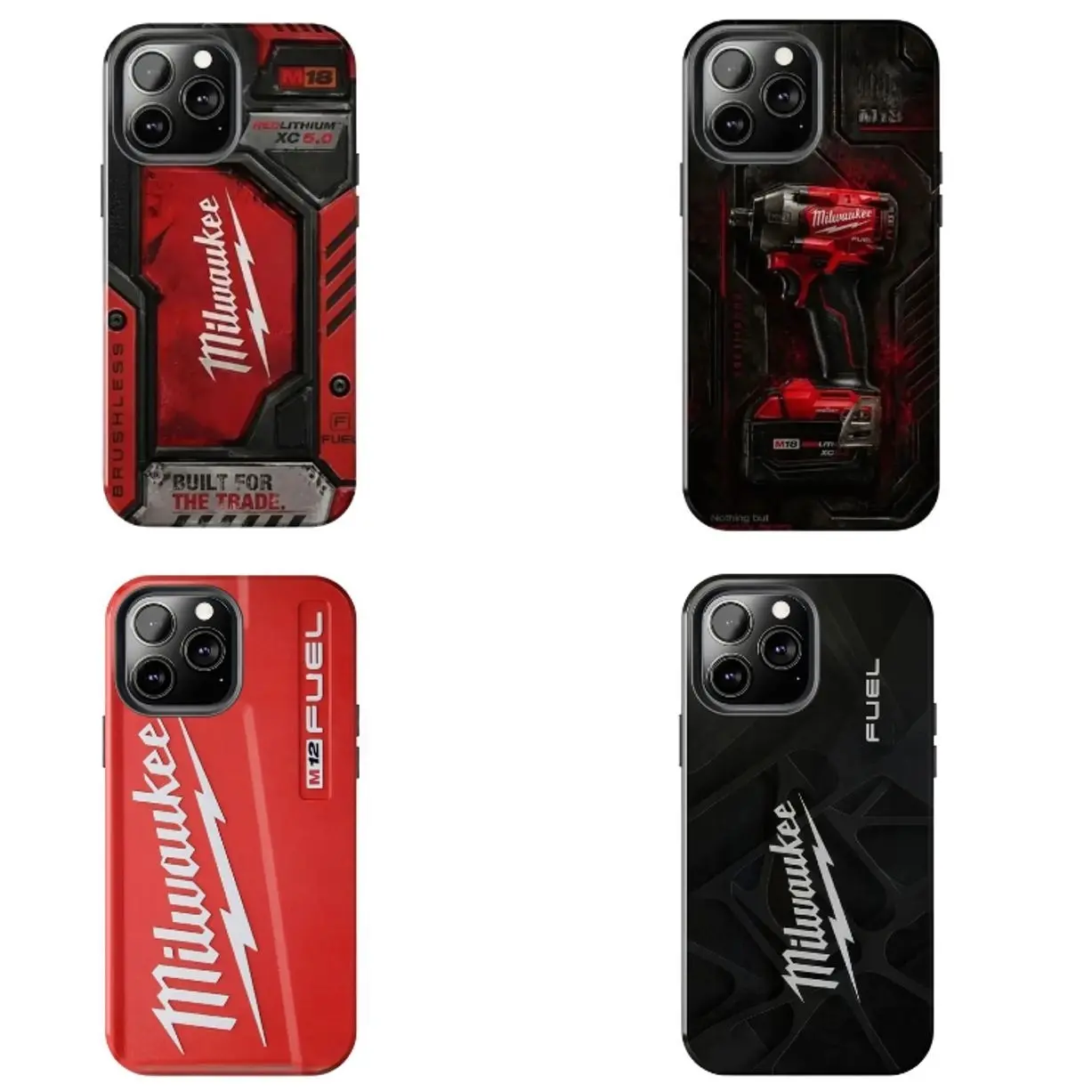 Milwaukee Tool Inspired Compatible with iPhone 11, 12, 13, 14, 15, 16, 17 & more – check our available size