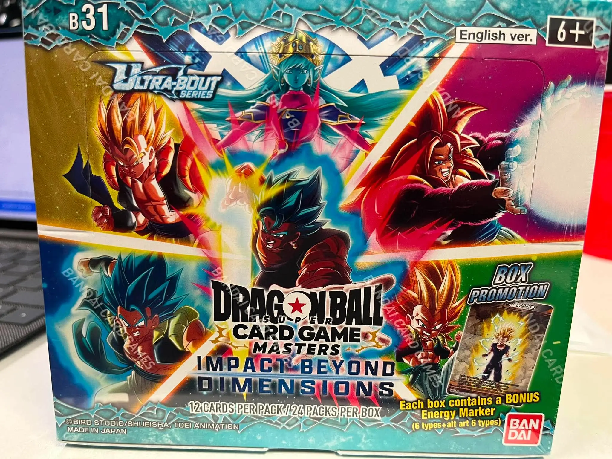 TCG: Dragon Ball Super B31 Impact Beyond Dimensions Booster Box