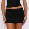 Women's Summer Fashion Tight Fit Bodycon Short Skirt, Fashionable Skirt, Womenswear, Fitted, Chic, Stylish and Comfortable, Perfect for Casual and Party