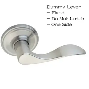 Door Lock Dummy Lever Closet Cabinet Drawer Handle Door Lock Dummy Lever Closet Cabinet Drawer Handle