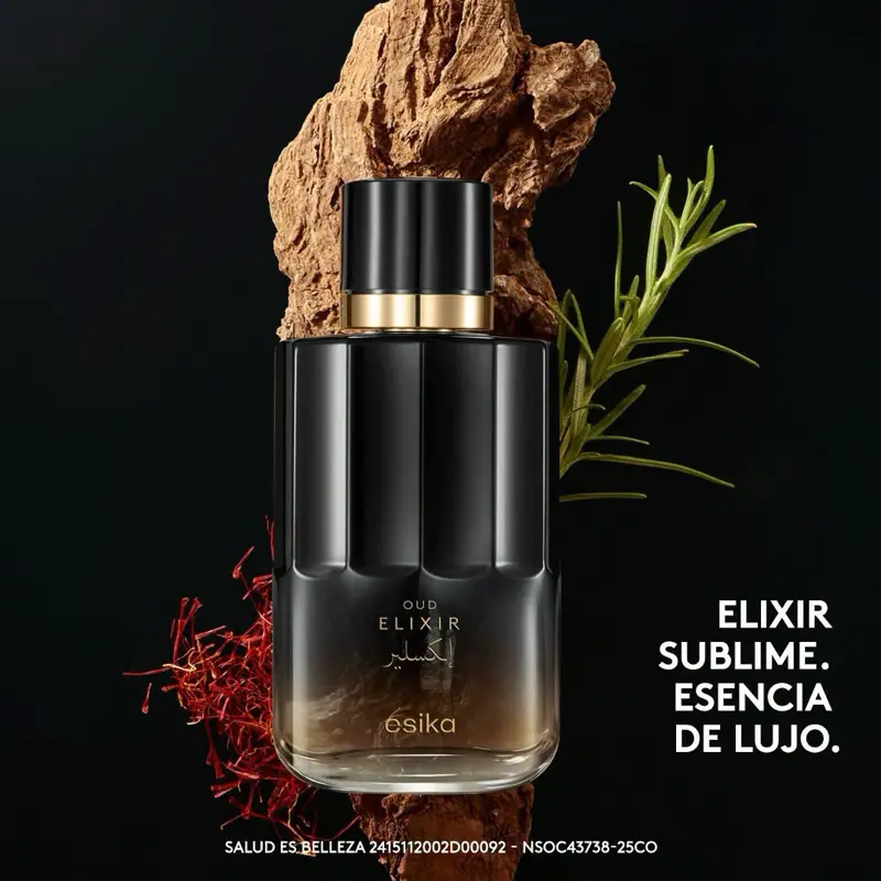 Esika Oud Elixir Perfume de Hombre, 100 ml