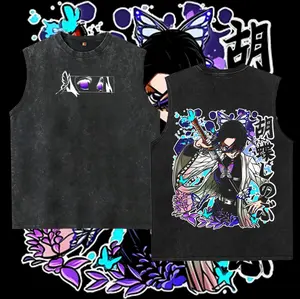 Washable vest Shinobuu Character , Demon Slayer , Anime , Unisex Short Sleeve
