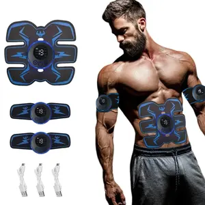 Ab Workout Machine USB Rechargeable Trainer Smart Fitness Abdominal Training  Slimming  Device