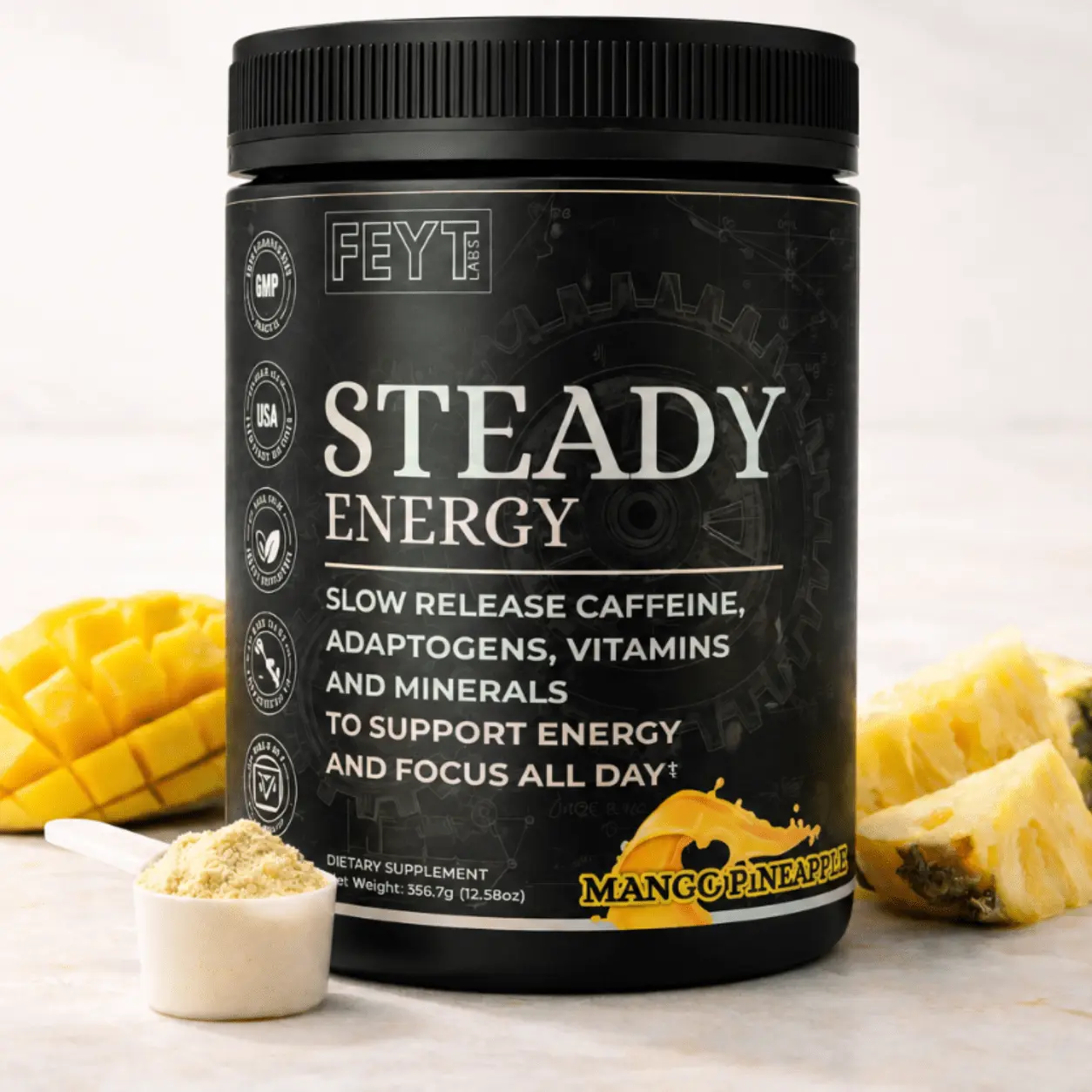 Steady Energy (Mango Pineapple)