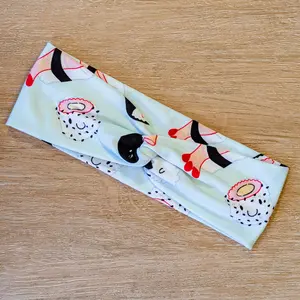 Sushi Knotems Pre-Tied Headwrap Headbands for Women & Girls