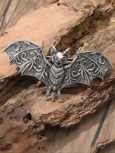 Vintage Viking Gothic Bat Rune Hairpin Clip, Stylish Spring Clip for Party Accessories, Unique Gift for Valentine's Day and Birthdays