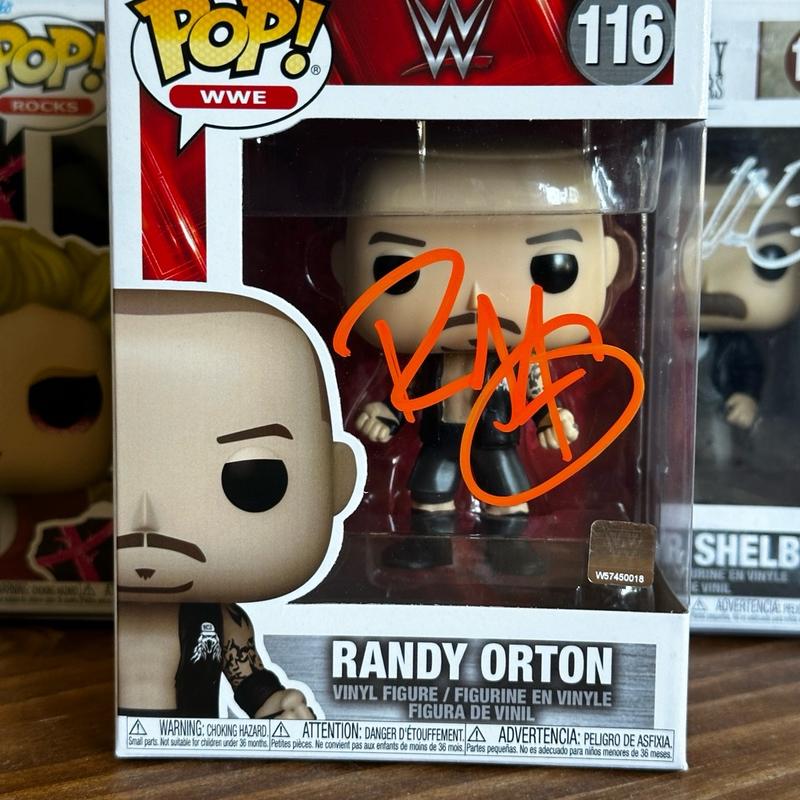 Funko Pop WWE Randy Orton #116 Signed with COA