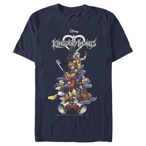 Men's Kingdom Hearts Coded Box Art T-Shirt