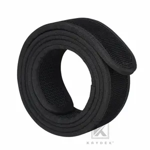 Krydex Tactical Inner Belt Injection Hook Liner Duty Belt 1.5” Black 3.8cm 100% Nylon Match With 1.5” / 1.75 “ Outer Belt