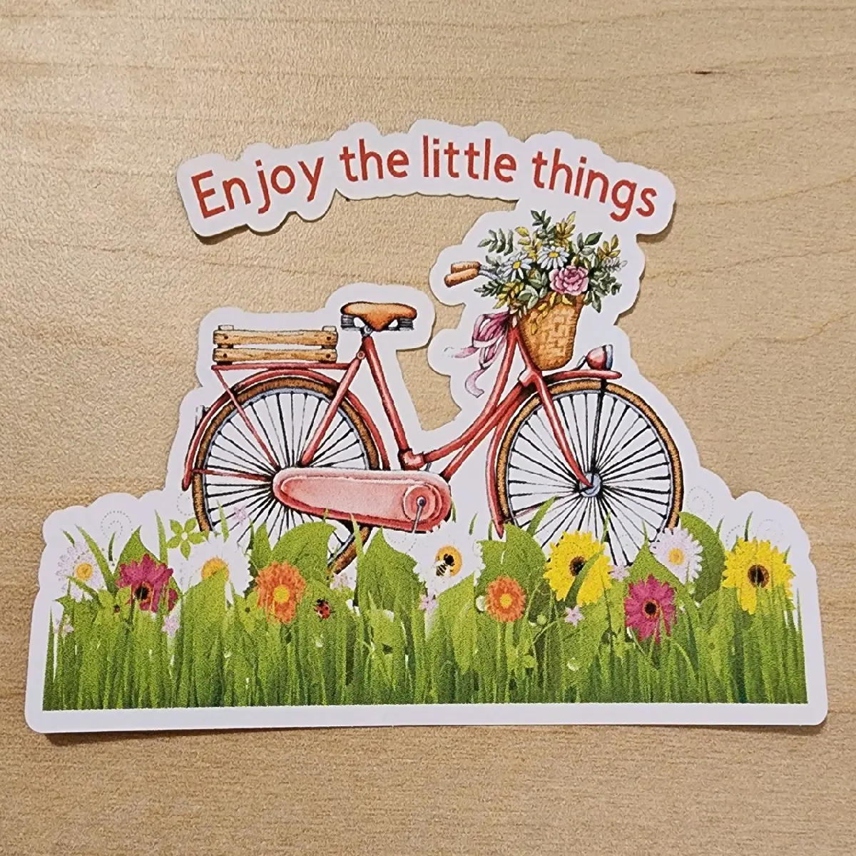 Enjoy the little things, Sticker
