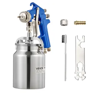 VEVOR Water Pump Spray Gun High Dispersing Air Spray Paint Spray Gun 1.8mm Nozzle Deck Spindle Slotted Brake Rotors and Pads Kit Smooth Wear Resistant Nylon Round Rod Scissors Adapter with Spline Shapes Internal Boring Bar Turning Tool Holder applicator