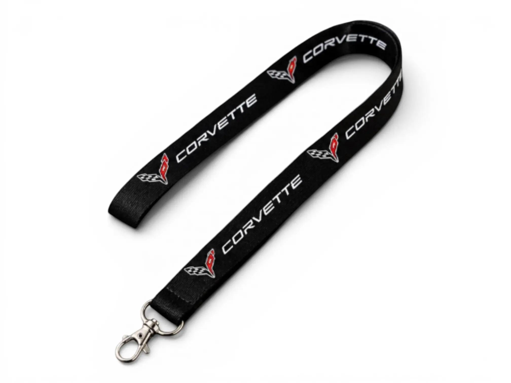 Corvette Logo Neck Lanyard Accessory
