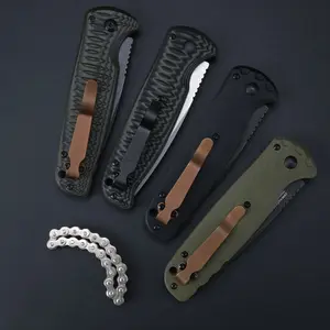 4300 Outdoor Folding Knife, G10 Handle, CMP Corrosion Resistant Blade, EDC Pocket Cutting Tool for Camping Driving Fishing, Ideal Gift for Men
