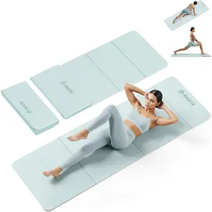 PAETA Foldable Yoga Mat, SGS Certified POE Fitness Mat, Lightweight Workout Mat with Non Slip Surface, Portable Pilates Mat for Yoga, Pilates and Full-Body Workouts2026