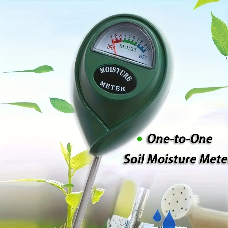 Soil Moisture Mtr - No-Battery Hygrometer Sensor, Specialty Garden Tool for Gardening, Indoor & Outdoor Plants