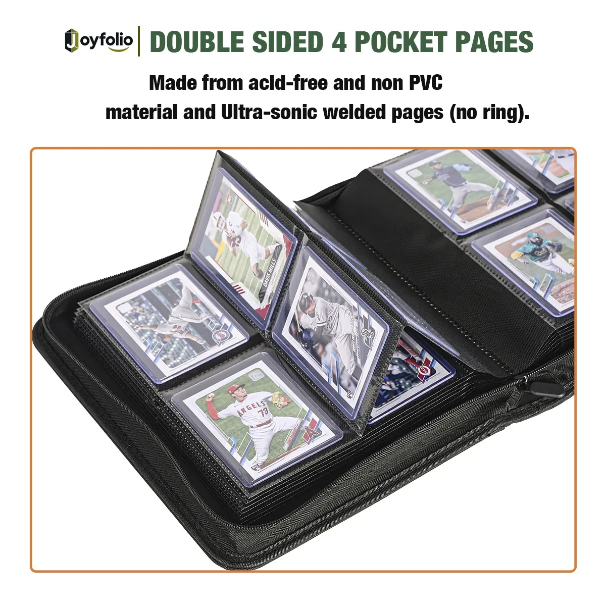 trading card binder that holds top loaders Unique Bargains Zipper 400 4 Pocket Purple Light-Textured Cover : Target Protect and organize your trading cards Toploaders Binder EVORETRO 3x3
