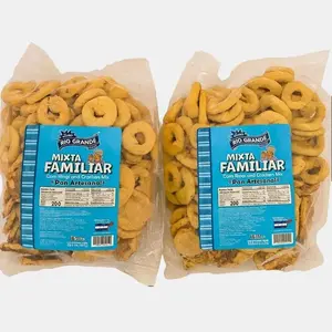 Rio Grande Foods Mixta Familar Rosquillas & Tustacas 2.3 lbs Totales 2 Packs Central American Flavors Made in Honduras Corn Rings Crackers Snacks