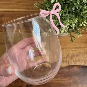 10 Bow Drink Tags, Wine Charm Tag, Champagne Charm, Ribbon, Galentines, bachelorette, bridal shower