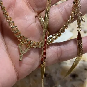 Dearmay Gold Initial Anklets for Women 14K Gold Plated Ankle Bracelet with Letter Pendant Waterproof Adjustable Anklet Set Stackable Personalized Jewelry Summer Beach Accessories Gift for Girls