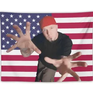 Tapestry  Limp Nu Metal Bizkit Tapestries, 90's Vintage Graphic Posters, Retro Aesthetic Wall Hanging, Funny Flag Banner for Home Decor 30"x40"