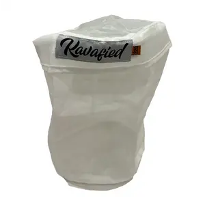 Kava Wash Zipper Strainer Bag