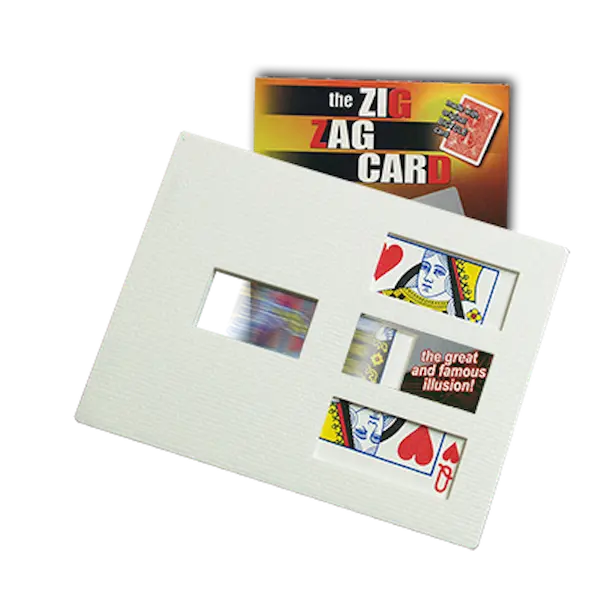 Zig Zag Card Magic Trick Illusion