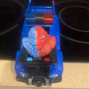 Fully bedazzled  rubber duck