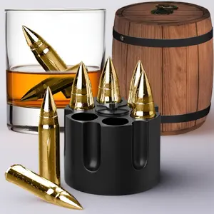 Gifts for Men Him Christmas, Whiskey Stone Gifts for Husband Anniversary, Unique Birthday Gift Ideas for Dad from Daughter Son Wife, Cool Stocking Stuffers, Bourbon Gadgets for Grandpa Uncle Father