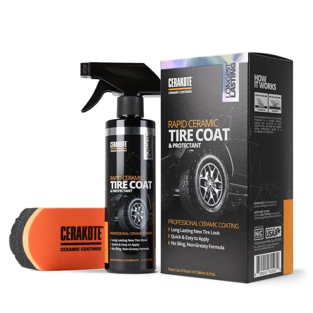 8 oz. Bottle Rapid Ceramic Tire Coat 8 oz. Bottle Rapid Ceramic Tire Coat