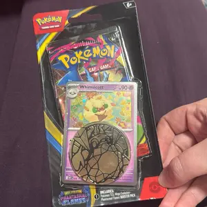 Pokémon Whimsicott Trading Card Game Mega Evolution Chartasenal Flames Booster Pack