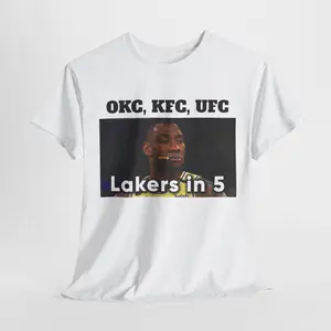 Lakers in 5 Graphic Shirt - Unisex Heavy Cotton Tee