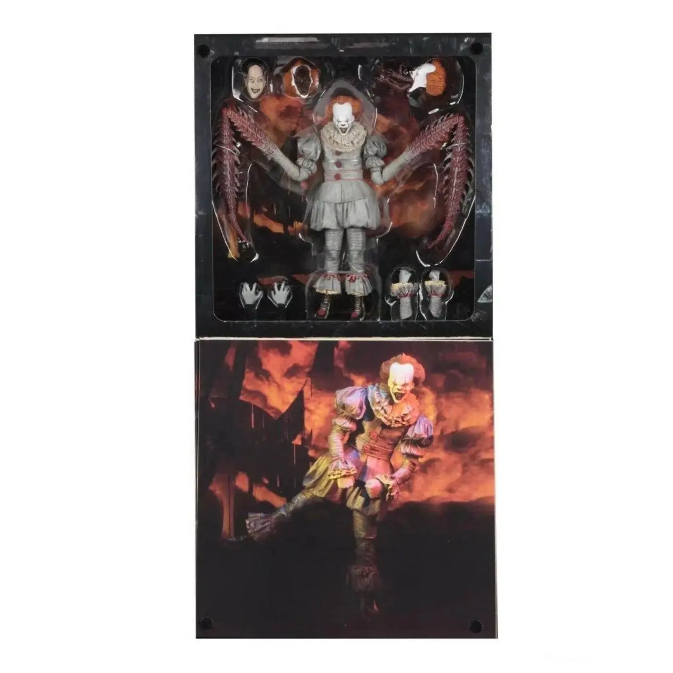 18cm New Figure Deluxe Edition Pennywise Horror Bishoujo Dancing Clown PVC Action Figure Collectible Model Toy
