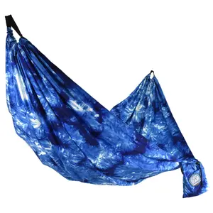 Equip® Craft-Dyed™ Recycled Polyester Travel Hammock, 1 Person Navy Blue, Size 108" L X 56" W Denovo HK Limited