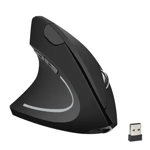 Wireless Bluetooth Vertical Mouse 800 1200 1600 DPI 6 Button Personalised Side Grip Ergonomic 2.4G Mute Gaming PC Computer Mouse Computer Peripherals