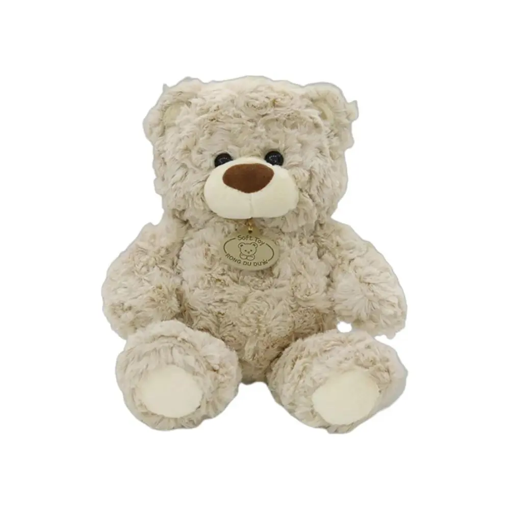 12 Inch Teddy Bear Stuffed Animal, Soft Cuddly Plush Bear Toy for Kids Adults, Cute Plushie Gift for Birthday Valentine Christmas (Light Brown)