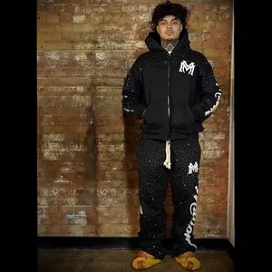 Manifest Millions Luxury Heavyweight Set — Black Rhinestone Edition