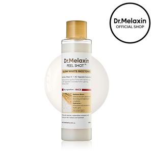 [Dr.Melaxin Official] Peel Shot Glow Rice Toner | Skin Texture, Hydration, Soothing | Korean Cosmetics | 6.76 fl.oz.