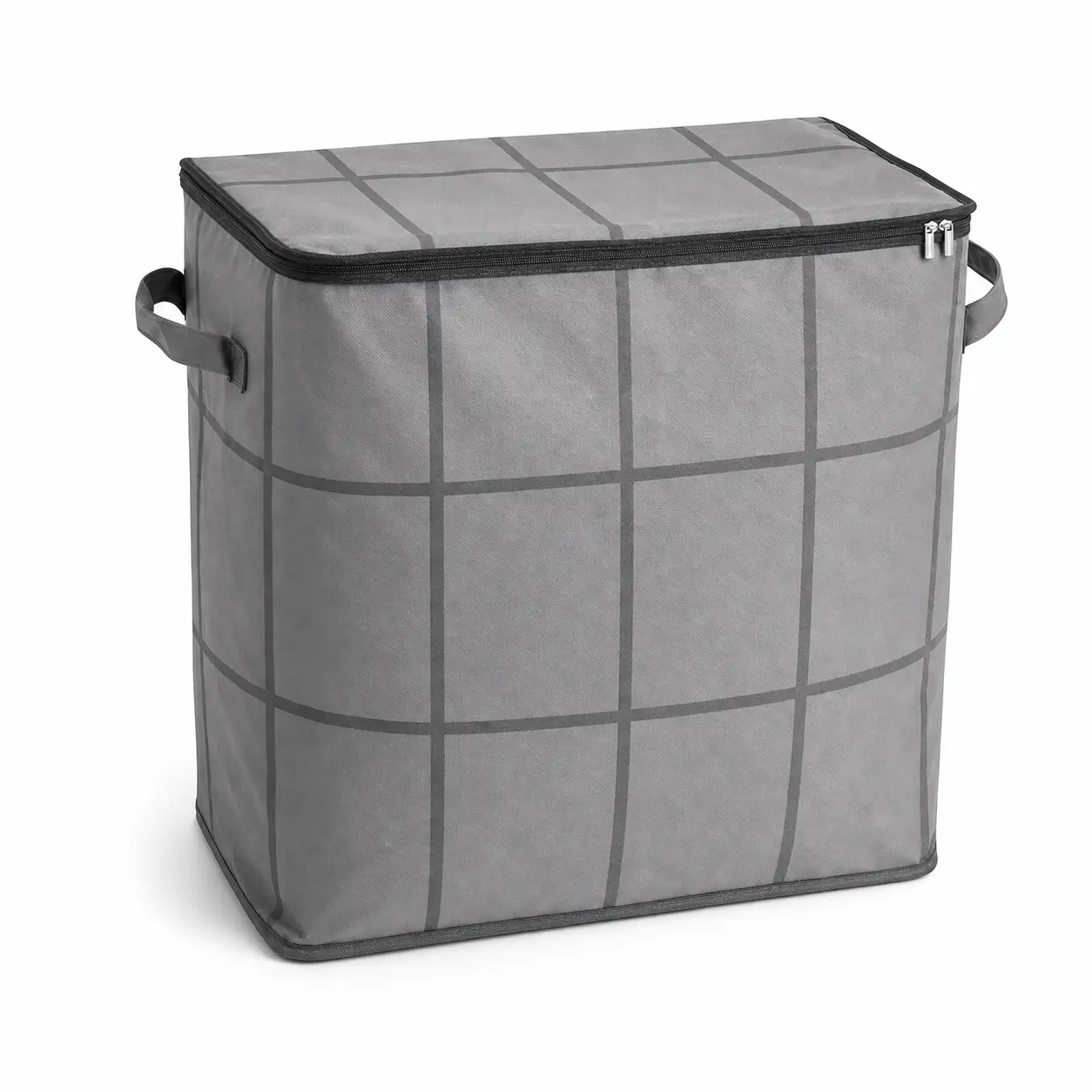 Extra Large Moving Storage Bin – Waterproof, Dustproof Foldable Closet Organizer with Reinforced Handles and Zipper, Heavy Duty Storage Bin for Moving Day, Closet & Bedroom Use