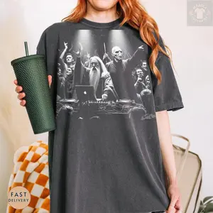 DJ Dumb & Dark Wiz Shirt, Wizard Movie Tee, Fantasy Party Shirt, Concert Shirt, Gift For HP Fans