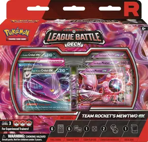 Pokémon TCG: Team Rocket’s Mewtwo ex League Battle Deck