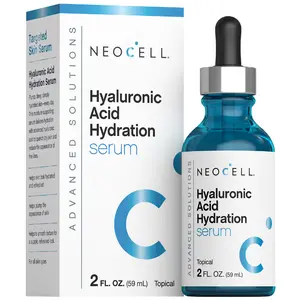 NeoCell Hyaluronic Acid Hydration Serum - Hydrating Formula for Face - Advanced Skin Care - 2 fl oz