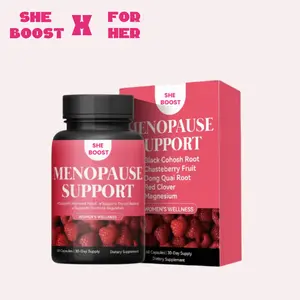 Menopause Support Supplement, Natural Formula with Vitamin B6, D3, Magnesium, Red Clover, Support Hormonal Balance, Hot Flashes, Night Sweats & Mood Relief, Mother's Day Gifts