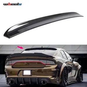 Dodge Charger Roof Spoiler - Carbon Fiber Ducktail Rear Window Roof Spoiler for 2011-2023 Dodge Charger Models