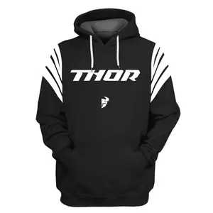 Hoodie Thor Mx, Thor Pulse, Motocross, Thor Racing Racing Uniform V24 3D Hoodie All Over Printed Clothes Shirt Men Letter Graphic Round Neck Tee