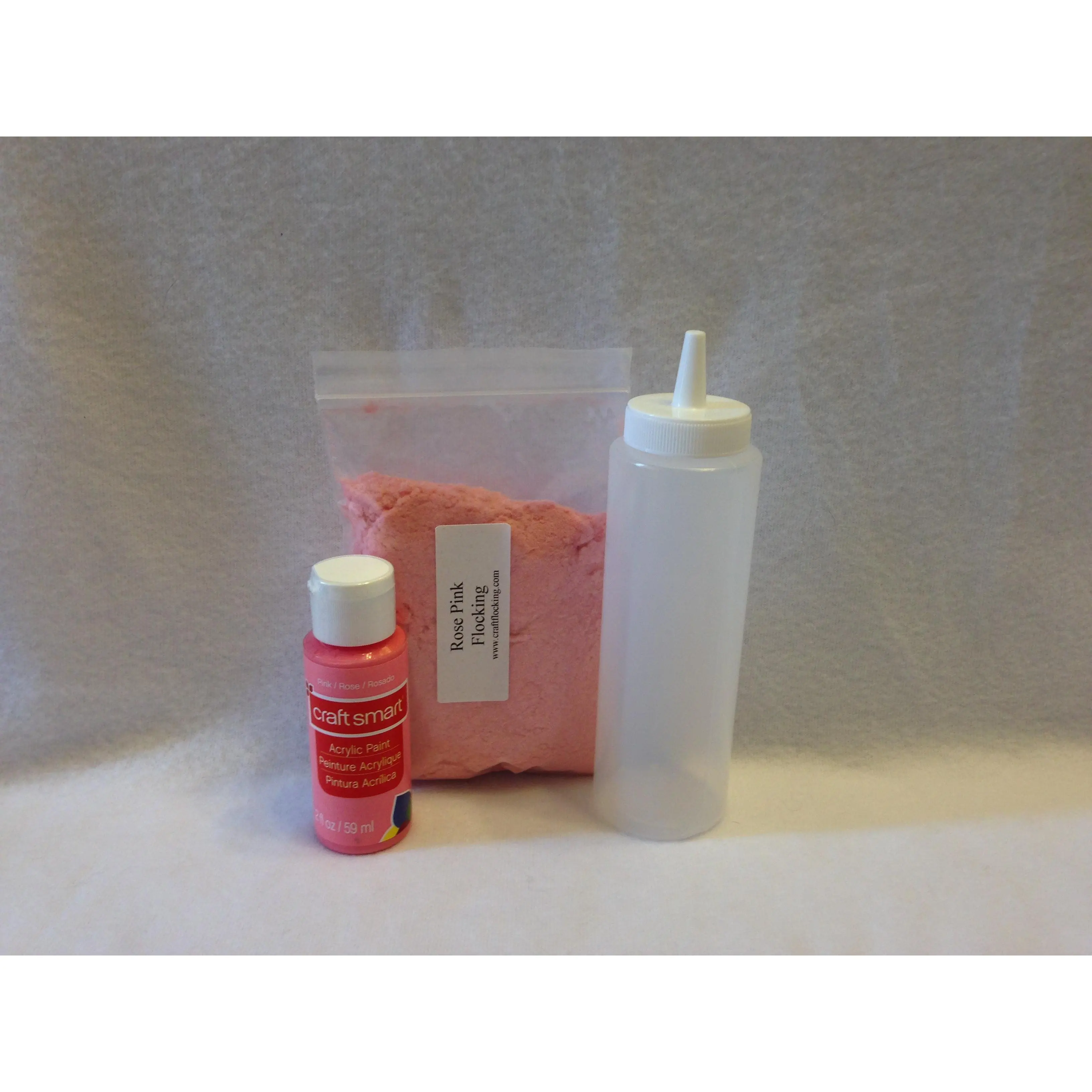 Rose Pink Flocking Kit Rose Pink Flocking Kit