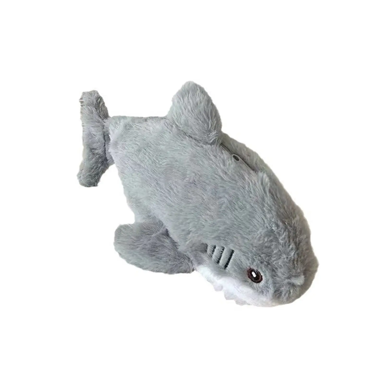 Cute Plush Shark Pencil Case Student Stationery School Supplies Kawaii Doll Back To School Storage Bag Pen Bag Stationery