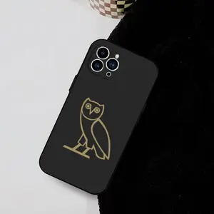 D-Drake O-OvO OWL Fashion Phone Case Cool Black Silicone Soft For IPhone 16 15 14 13 12 11 X XR Plus Pro Max Plus Premium Phone Case deals for you