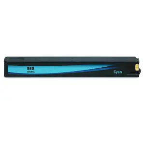 U.S. Remanufactured for HP 980 (D8J07A) Cyan Ink Cartridge OEM Chip